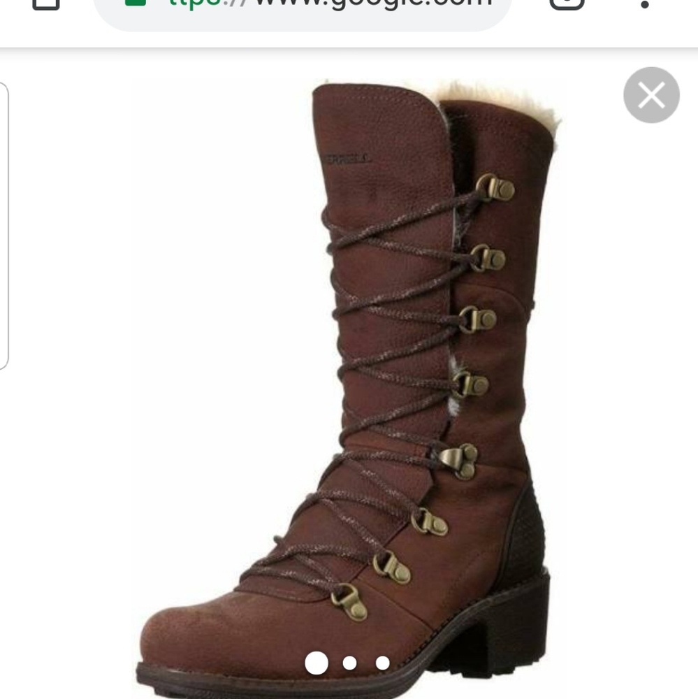 Merrell Chateau Boot, tall, chocolate